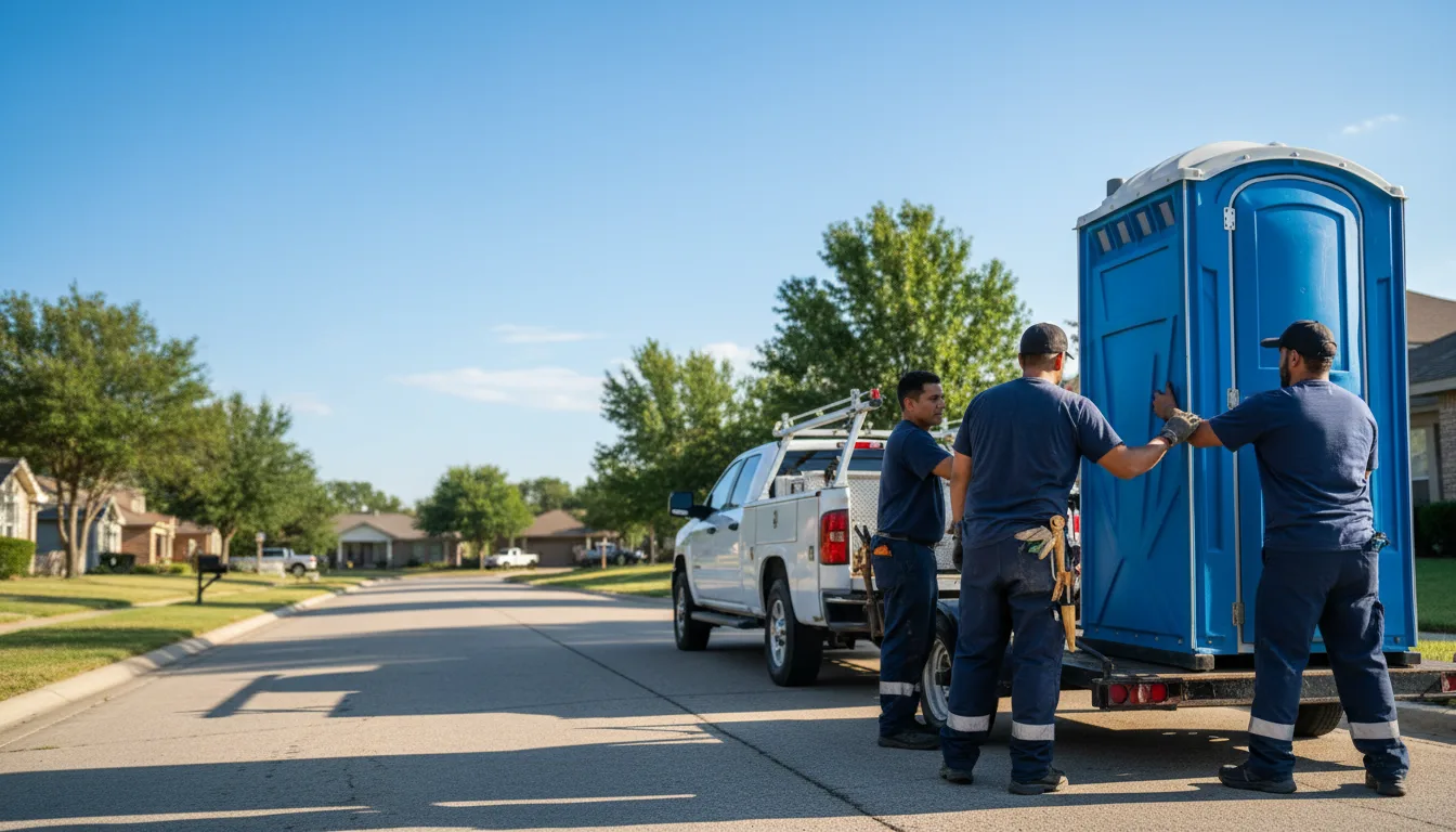 Portable Toilet Rental in Louisa, VA near me